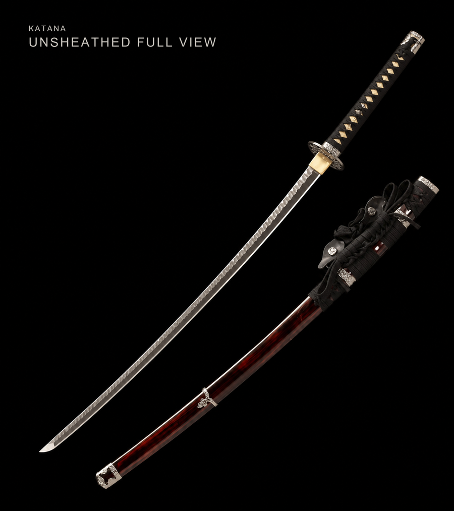 Unsharpened T10 Tachi for Display – Hammered Finish