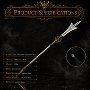 Lion King Three-Edge Miniature Spear Bundle - product photo - MythArc collectible
