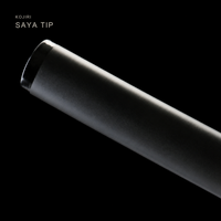 Unsharpened Black Sakura Collector Katana — 1065 Steel, Piano-Lacquer Saya — gallery image 2