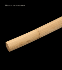Unsharpened Three-Piece Collector Set — Clay-Tempered T10, Hexagonal White-Wood Saya — gallery image 5