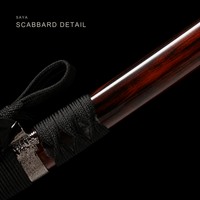 Unsharpened T10 Tachi for Display – Hammered Finish — gallery image 6