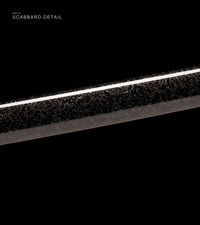 Unsharpened Cloud-Dragon Collector Katana — 5160 Spring Steel, Copper-Alloy Fittings — gallery image 5