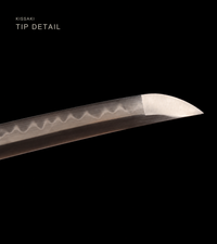 Unsharpened Pink Collector Katana — Pink Saya and Ito, Gold Openwork Tsuba — gallery image 4