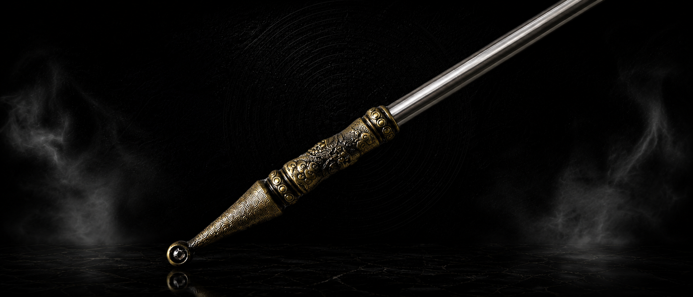 Lion King Three-Edge Miniature Spear Bundle - detail view - MythArc collectible