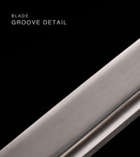 Unsharpened Collector Katana — Lavender Ito, Silver Crackle Saya — gallery image 8
