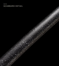 Unsharpened Collector Katana — Grey Ito, Black Speckled Saya — gallery image 3