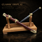 Ming Yi Yan Steel Saber - scabbard detail - MythArc collectible