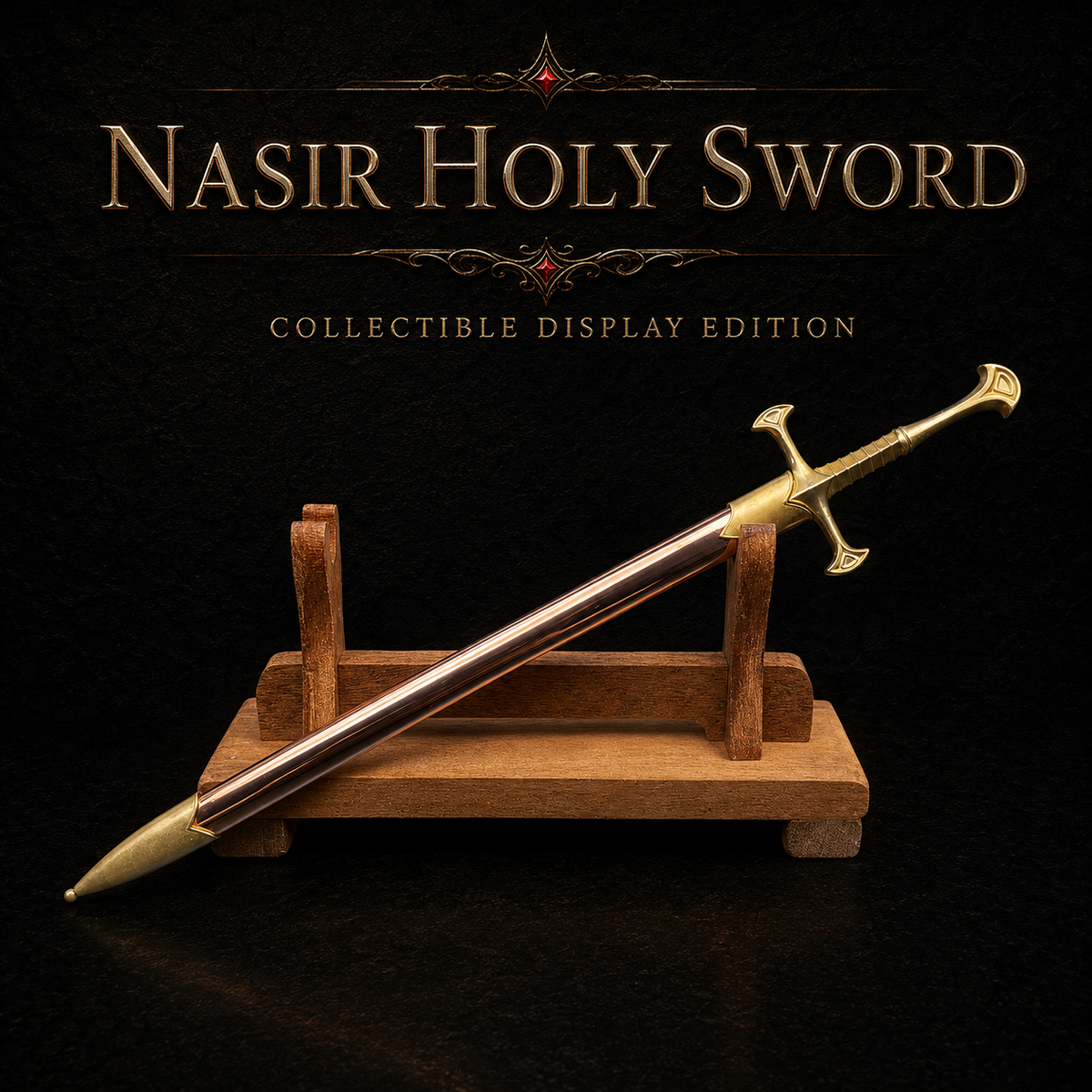 Nasir Holy Sword - product photo - MythArc collectible