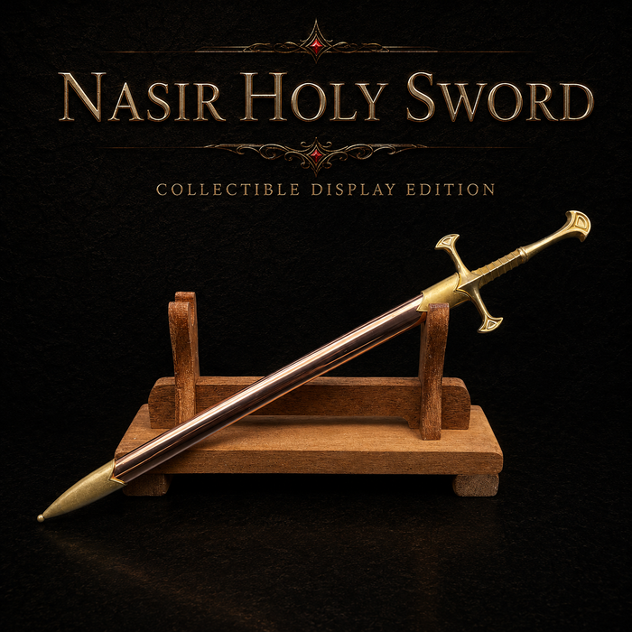 Nasir Holy Sword - product photo - MythArc collectible
