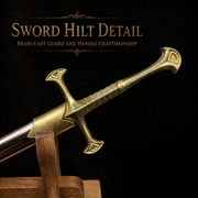 Nasir Holy Sword - close-up detail - MythArc collectible