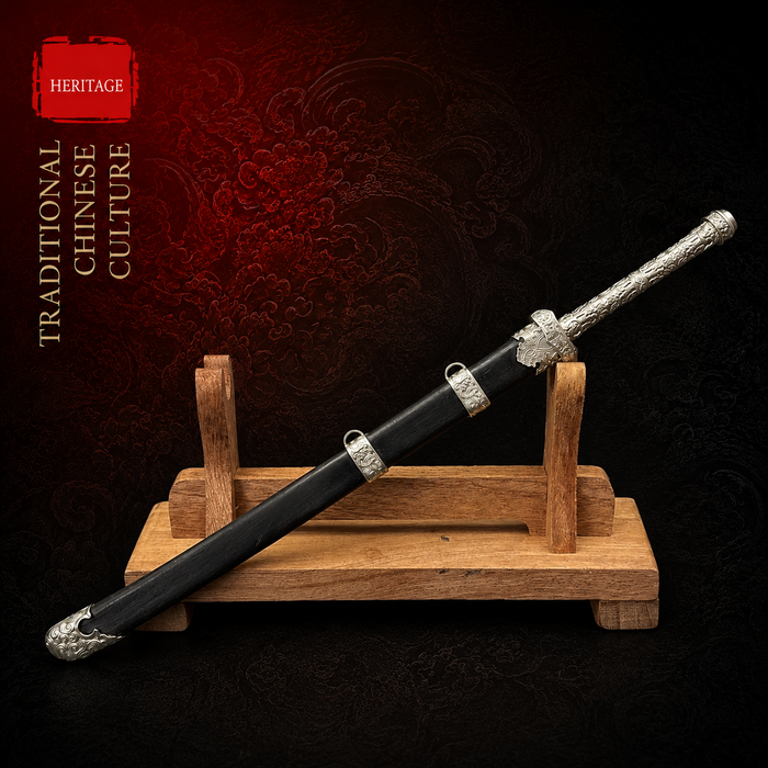 Black Gold Ancient Saber Miniature Dao - product photo - MythArc collectible