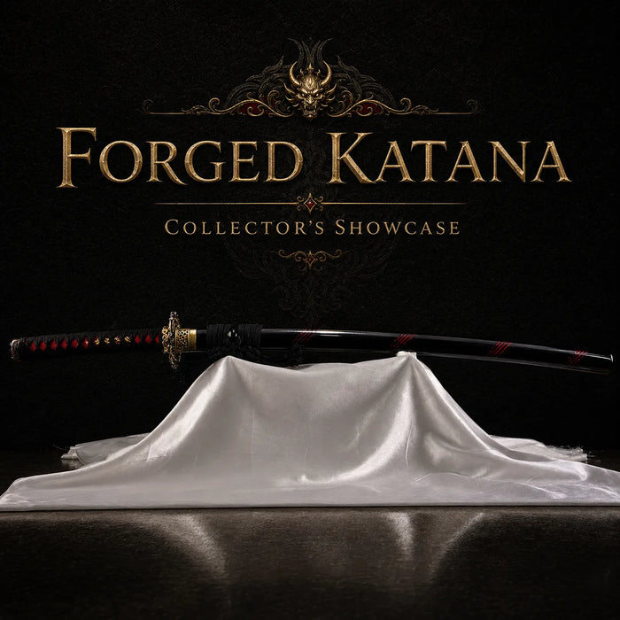Dragon Cloud Katana T10 high-carbon steel decorative collector display - MythArc WebP collectible image 7