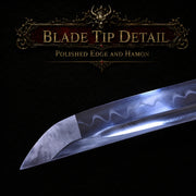 Dragon Cloud Katana T10 high-carbon steel decorative collector display - MythArc WebP collectible image 8
