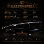 Yunfeng Katana T10 steel decorative collectible - MythArc image 4