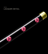 Unsharpened Orange-Finish Anime Collector Katana — Pink-Blossom Saya, Plum Tsuba — gallery image 5