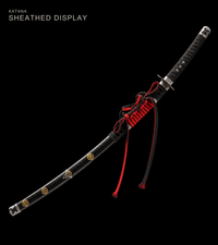 Unsharpened Aoi-Crest Deep-Curve Tachi — Mirror-Polished 5160 — gallery image 2