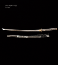Unsharpened Golden Serpent Collector Katana — Clay-Tempered T10, Bo-Hi — gallery image 2