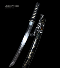 Unsharpened Nickel-Silver Collector Wakizashi — Full-Hardened T10, Presentation Box — gallery image 3